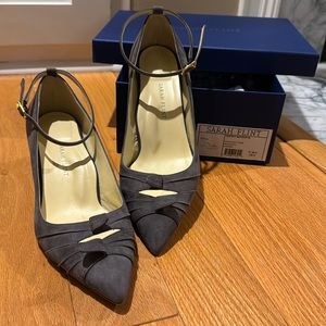 Sarah Flint Perfect Madison 50mm heel size 39.5 IT (9-9.5 US) Grey Suede